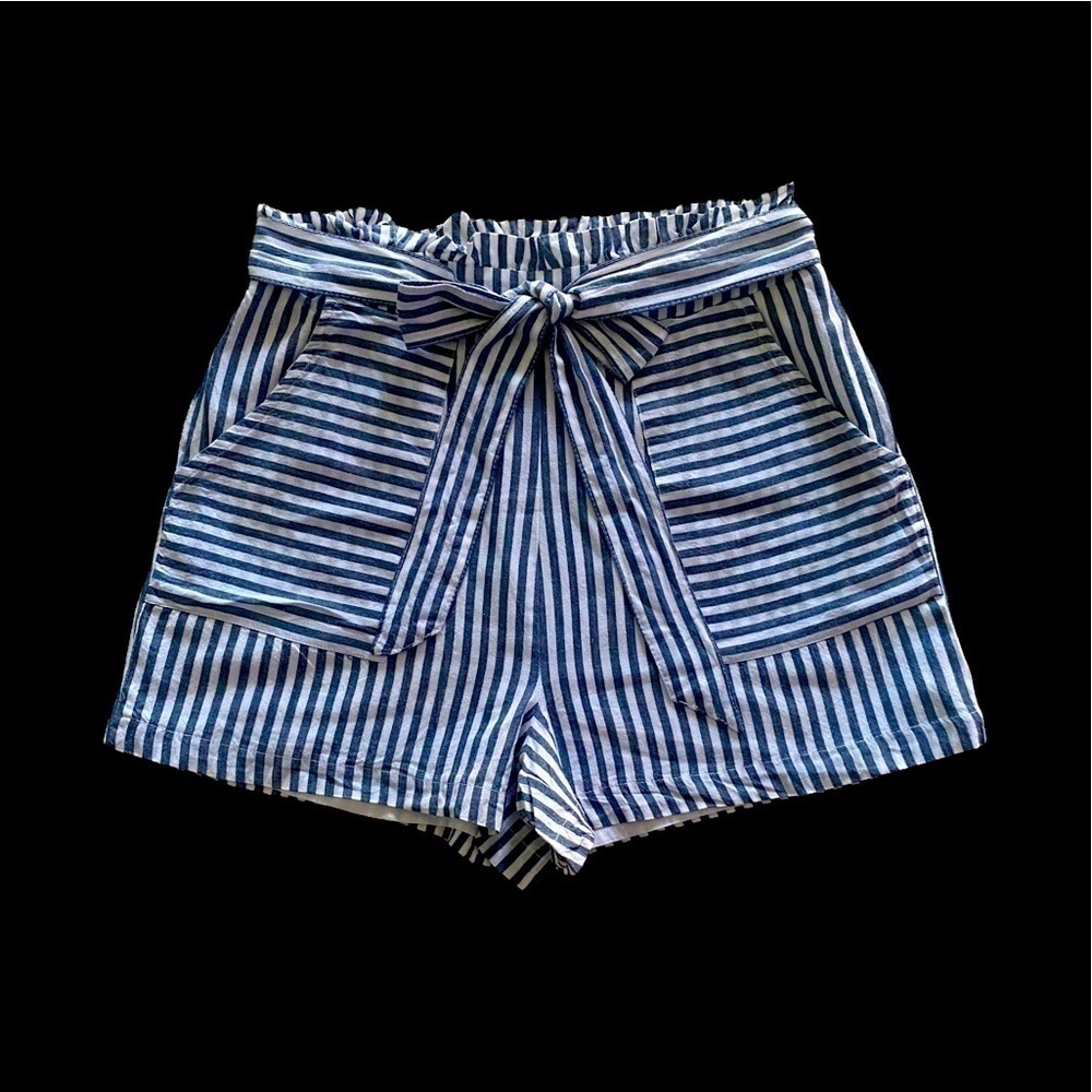 MI AMI-PAPER BAG SHORTS